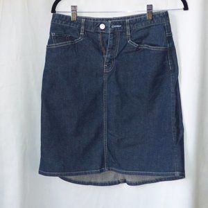 Denim Skirt, Size Small